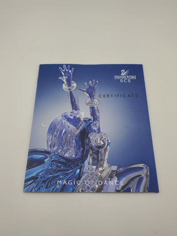 Swarovski Crystal Isadora Magic of Dance 2002 christmas gift w box COA- B3-L45