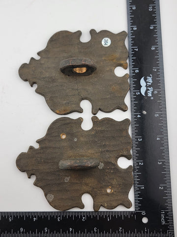Rare Antique 18 Century Spanish Bronze Door Lock. Heavy Metal. Good Condition.