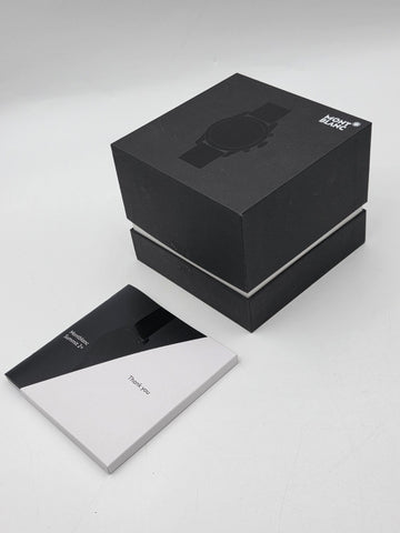 Genuine Montblanc Summit 2+ Smartwatch Original Box Case w/ Manual & Inserts OEM