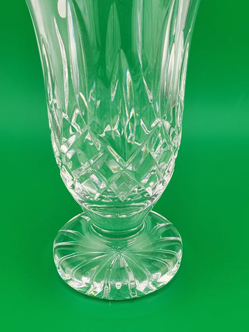 Vintage Waterford Crystal LISMORE 7" Flared Footed Vase Flower Vase 7"x3.5"