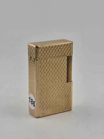 Vintage Collectible Authentic St Dupont France Gold Plated Ligne 1 Lighter.