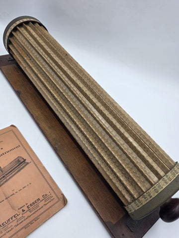 1920 Keuffel & Esser Thatcher's Calculating Instrument Model 4093 w/ Manual