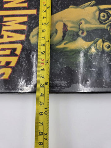 Rare Graven Images Horror Film Art HC Hand Signed Borst Inscribed & Keith Burns