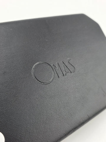 Rare OMAS 502 Sterling Silver 925 Faceted Ballpoint Pen Box & Papers Italy. 48g.