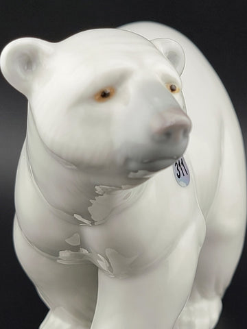 Vintage Lladro Daisa Polar Bear Porcelain Figurine Hand Made in Spain