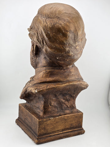 Vintage Collectibl Eric Kaposta 1999 Gen Robert E Lee Civil War Plaster Bust 12"