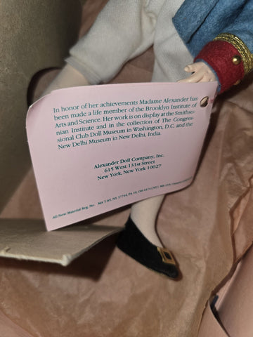 Rare Vintage MADAME ALEXANDER 12" DOLL LORD NELSON 1336 New in box.