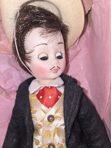Rare Vintage Madame Alexander Doll-Rhett-1380-12"-1980's-vinyl-with box-USA