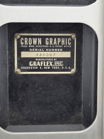 Graflex Crown Graphic 4x5 Camera Kodak Ektar 101mm f4.5 Flash Supermatic. Read.