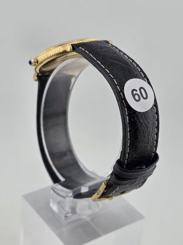 Vintage Raymond Weil Geneva 5536 18k Gold Electroplated  Quartz Watch RUN GREAT