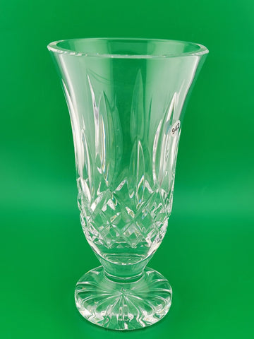 Vintage Waterford Crystal LISMORE 7" Flared Footed Vase Flower Vase 7"x3.5"