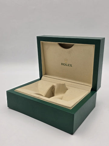 Vintage Rolex 39139.04 Oyster M Green Watch Presentation Box Genuine Swiss