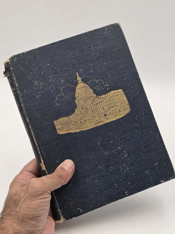 THE NATIONAL CAPITAL Architecture Art & History George Hazelton 1897 1st Edit
