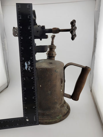 Antique Clayton And Lambert 1921 Brass Blow Torch Antique Torch UNTESTED