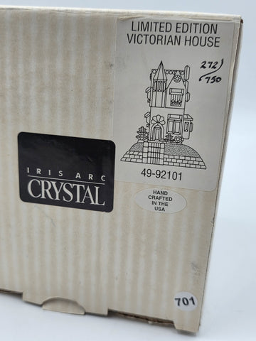 Rare Iris Arc Crystal Victorian House Christopher Hughes Limited 272/750 Box COA