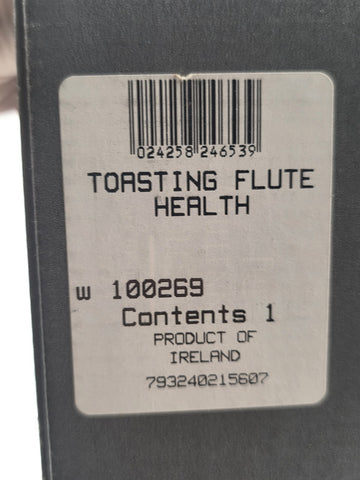 Waterford Crystal Millennium Health Toasting Flutes Pair New in Box Ireland