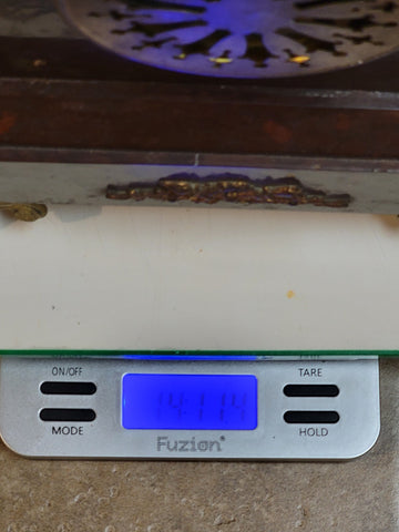 Rare Antique Medaille D'or Heavy Marble Mantle Clock Dated 1900. Working.