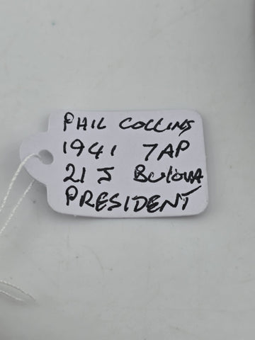 Private: Antique 1941 Bulova President 10k GF Wristwatch. Phil Collins Estate.