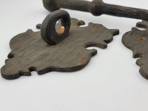 Rare Antique 18 Century Spanish Bronze Door Lock. Heavy Metal. Good Condition.