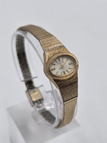 Vintage Waltham 17 Jewel Ladies Mechanical Watch Miraflex RGP Bracelet USA Works