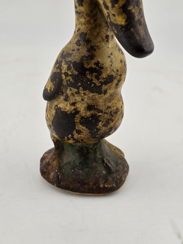 ANTIQUE HUBLEY TOY CO. SOLID CAST IRON DUCK BIRD PAPERWEIGHT CHILD ROOM DOORSTOP