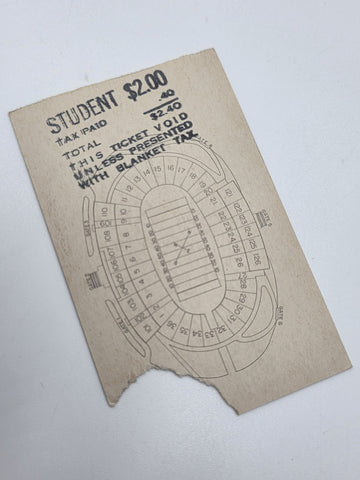 1953 Cotton Bowl Program &2 Ticket Stubs Tennessee Volunteers vs Texas Longhorns