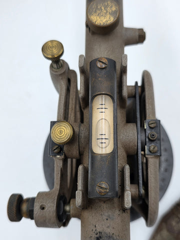 Vintage Craftsman Survey Level Transit w/ Orig. Case – VTG Optical Tool