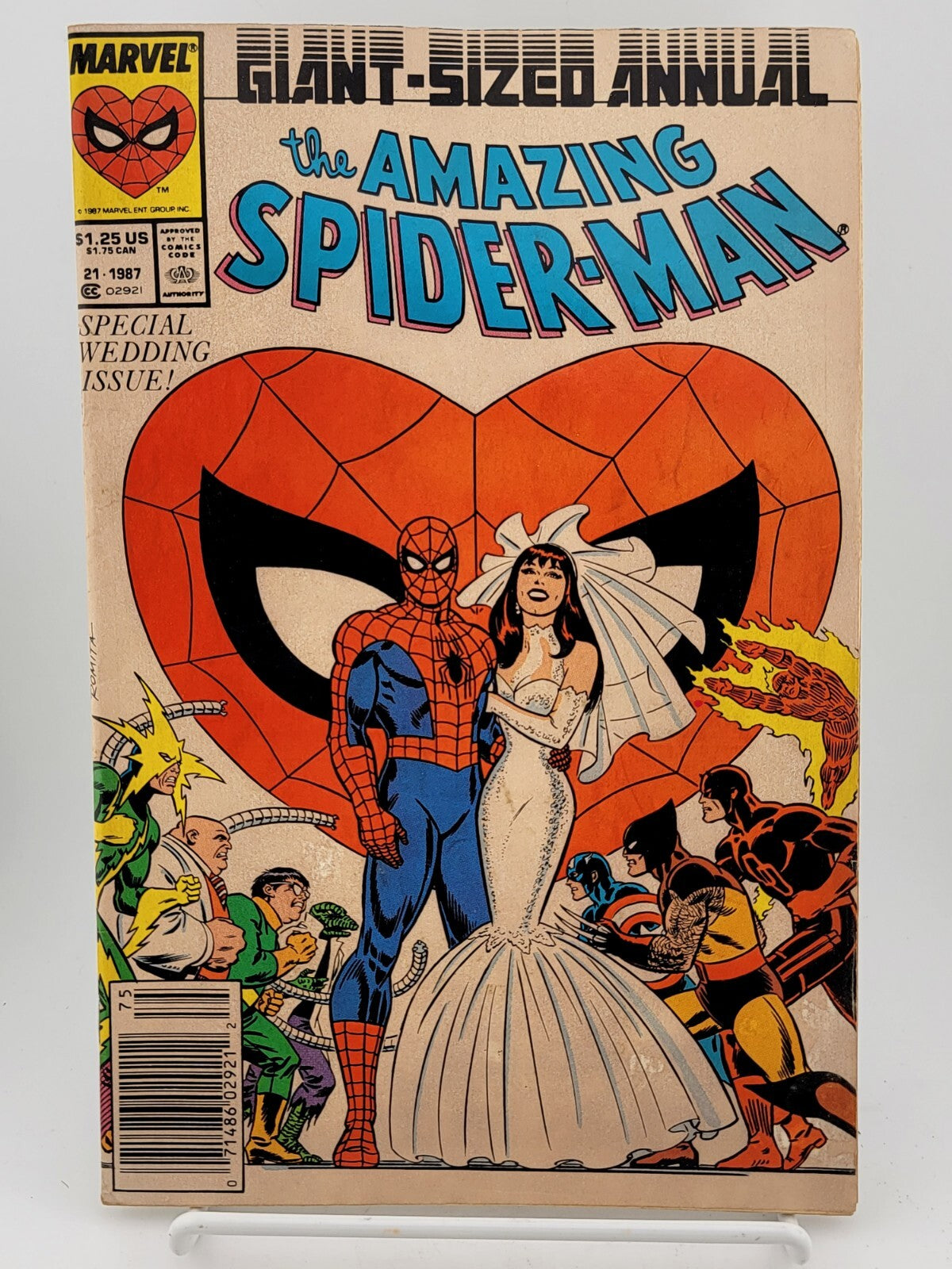 The Amazing Spider-Man Annual #21 (Marvel Comics September 1987). Original