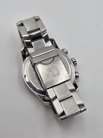 Tissot PRS 200 Chrono T039.417 Quartz Sapphire Crystal 42mm Men's Watch. Works