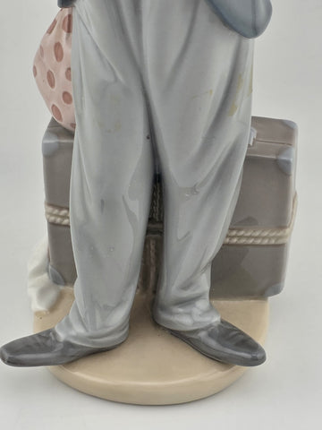Lladro 5233 Charlie the Tramp Figurine Chaplin Juan Huerta Retired in 1988 EUC
