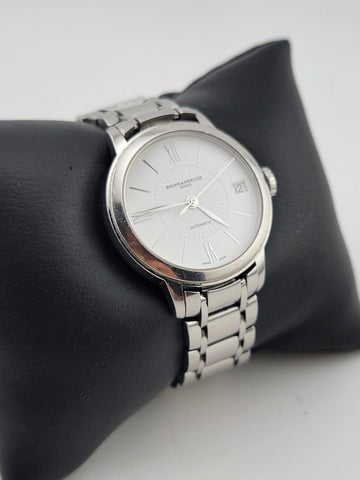 Baume & Mercier Classima White Women's Watch - MOA10267. Excellent Condition.