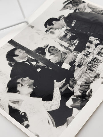 The Godfather Black & White Film Still. Original Movie Picture. Wedding Scene
