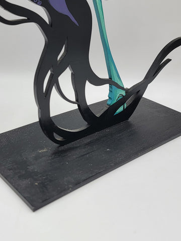 Rare Ltd Edition Bonnie Leibowitz Hand Painted Acrylic on Cast Iron 26/50. 24 In