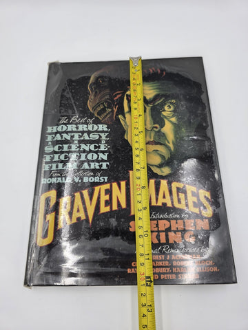 Rare Graven Images Horror Film Art HC Hand Signed Borst Inscribed & Keith Burns