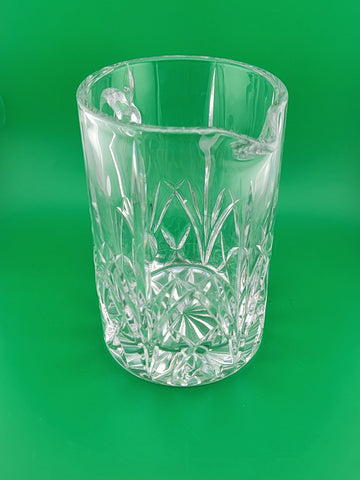 Vintage Marquis by Waterford Crystal Elegant Wedge Cut Pitcher 6.5" Tall