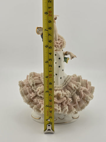 Antique Crown Alka Dresden CARMEN Lady Floral German Flamenco Dancer Gremany