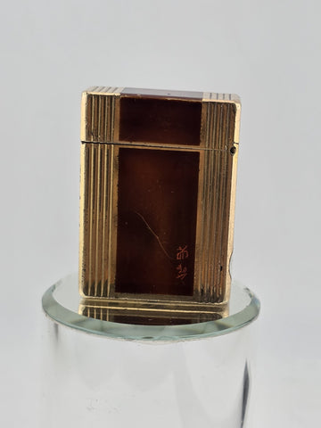 Private: Vintage S.T. Dupont Line 1 Laque De Chine Gold palted.