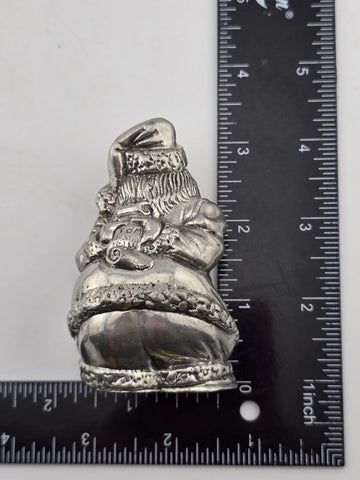Vintage LENOX, Kirk Stieff Collection, Santa &Mrs. Claus Salt & Pepper Shakers.