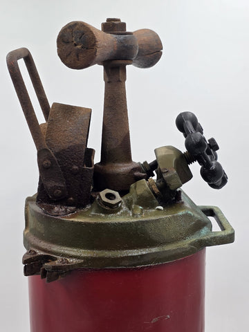 Antique Empty Pyrene 1 Gallon Air Pressure Fire Extinguisher Copper Body Vintage