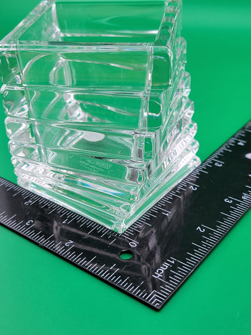Vtg ROSENTHAL Studio-Linie Crystal Turnus Geometric Vase/Candle Holder Germany
