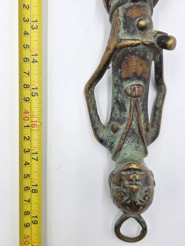 Rare Authentic Ashanti African Bronze Unity Cup Fertility Family Tribe Sculpture