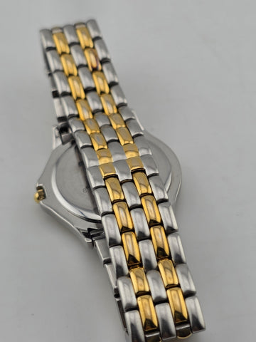 Vintage Movado Classic Museum Two-Tone Quartz Wristwatch 81-E4-0823. New Battery