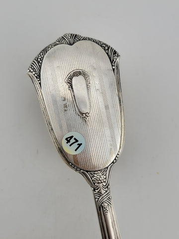Antique 19th Century Victorian Sterling Silver 925 baby brush. Good Cond.