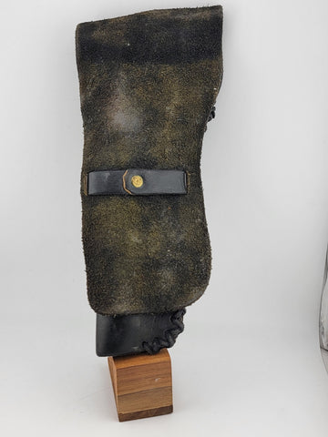 Antique Ruger Single Six Cowboy Pistol Black Holster W Sterling Silver Buckle