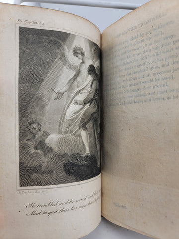 Rare Antique Manuscript 1802 Works of Cowley Davide. Works Of The English Poets.