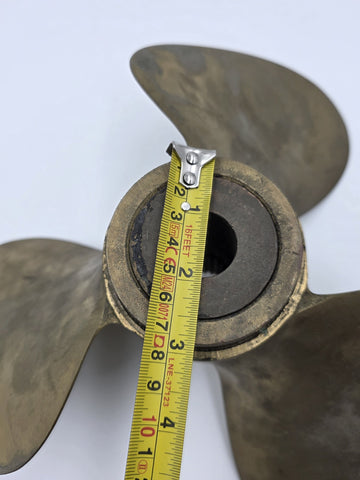 Vintage NIB Michigan Wheel PR83 Bronze Boat Prop 13 1/8 x 19 3 Blade Outboard