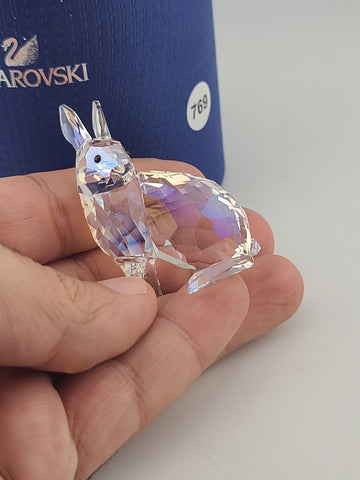 Vintage Swarvoski SCS Arctic Hare Event Piece 2011  #1055005. Ltd Ed.