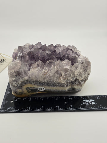 Natural Amethyst Quartz Crystal Cluster Geodes Large & Small Display Specimens