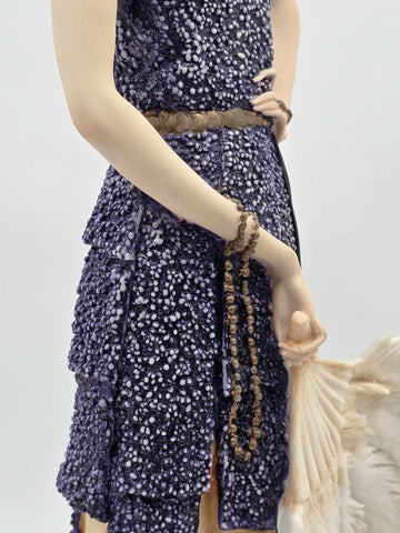 Giuseppe Armani Lady W Fan Figurine Ltd Edition #387C. 739/5000. Exclusive. Read