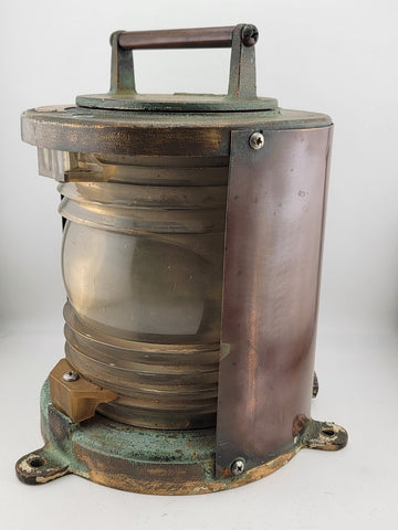 Rare Vintage Original Perko USCG Ships Masthead Light W Original Cable. Untested